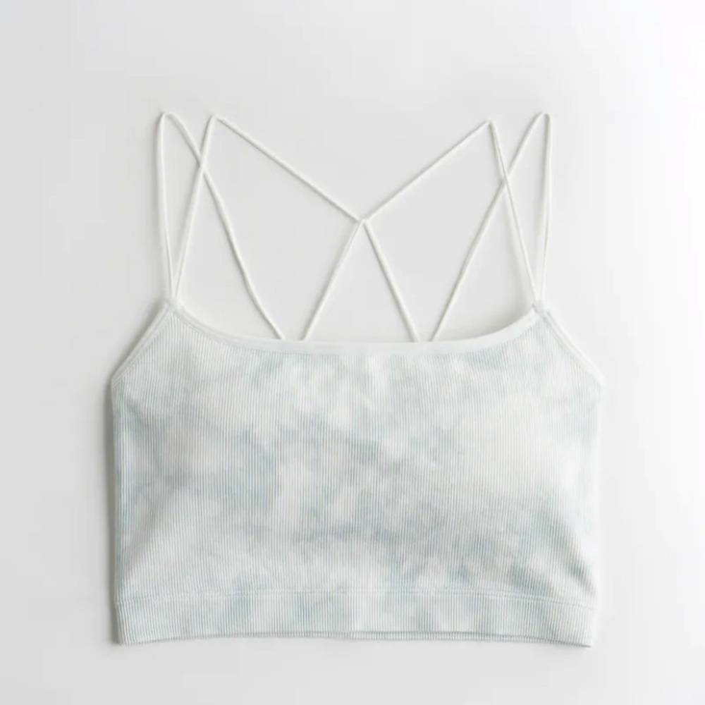 NWT Gilly Hicks Seamless Longline Bralette